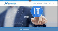 Desktop Screenshot of hsnet.es