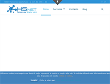 Tablet Screenshot of hsnet.es